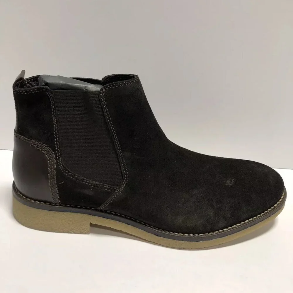 Thomas & Vine Men’s Hendrix, Brown Chelsea Boots, Size 9 M